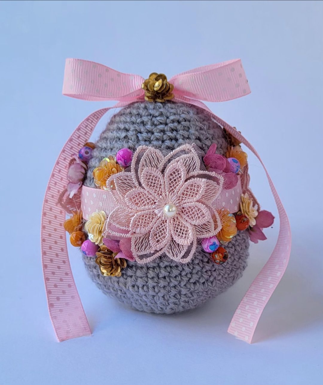 Whispering Petals Egg -( ONE-OF-A-KIND)
