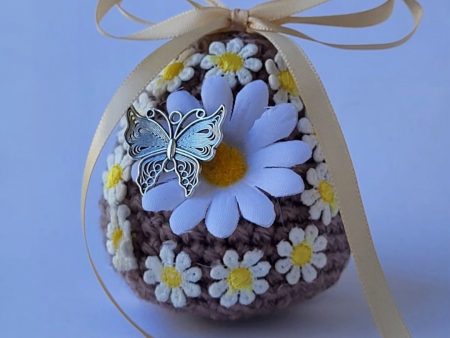 Crochet easter egg - „Butterfly Bloom“
