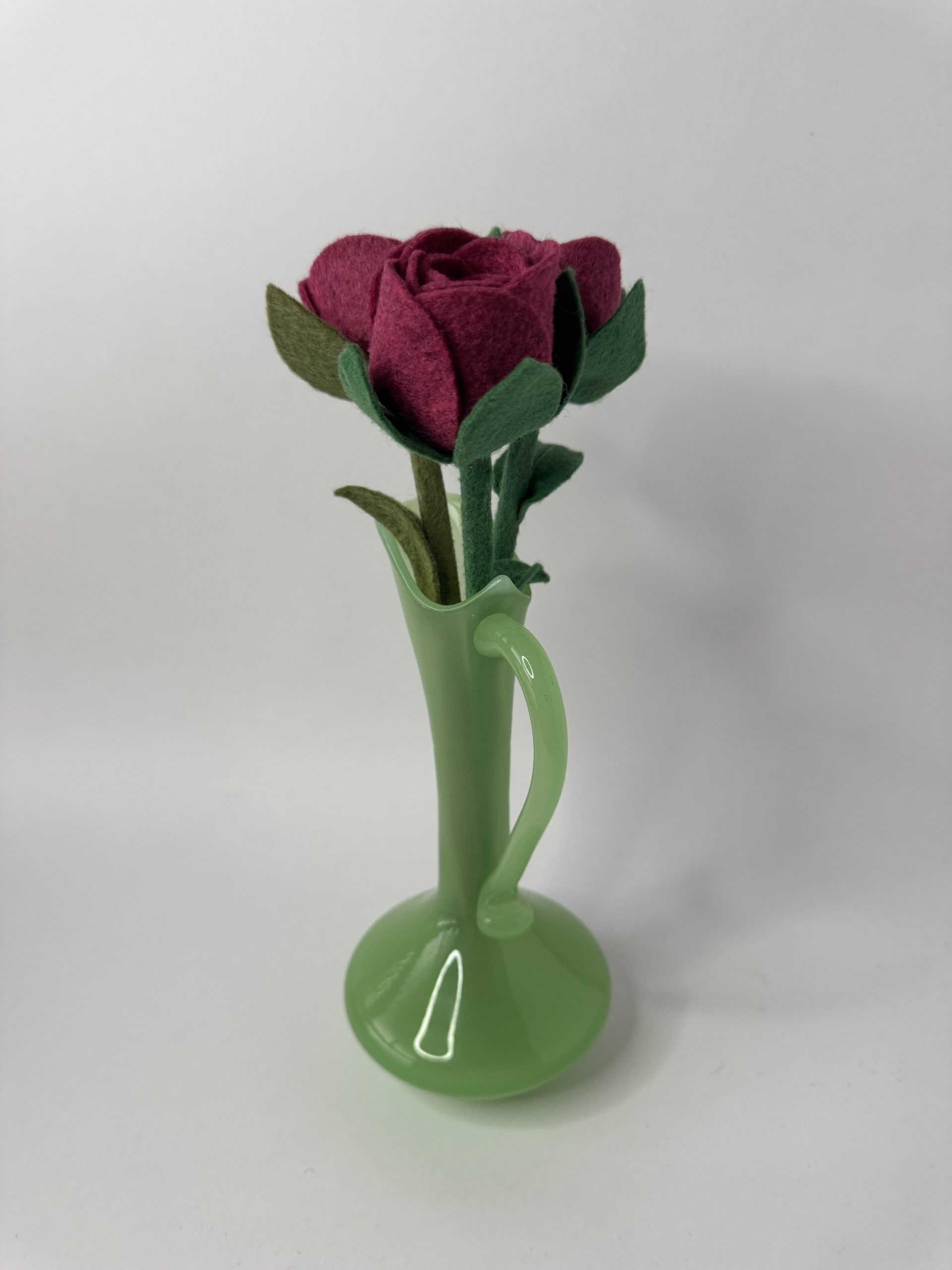 Handmade Felt Rose - 8 colours - Image 26