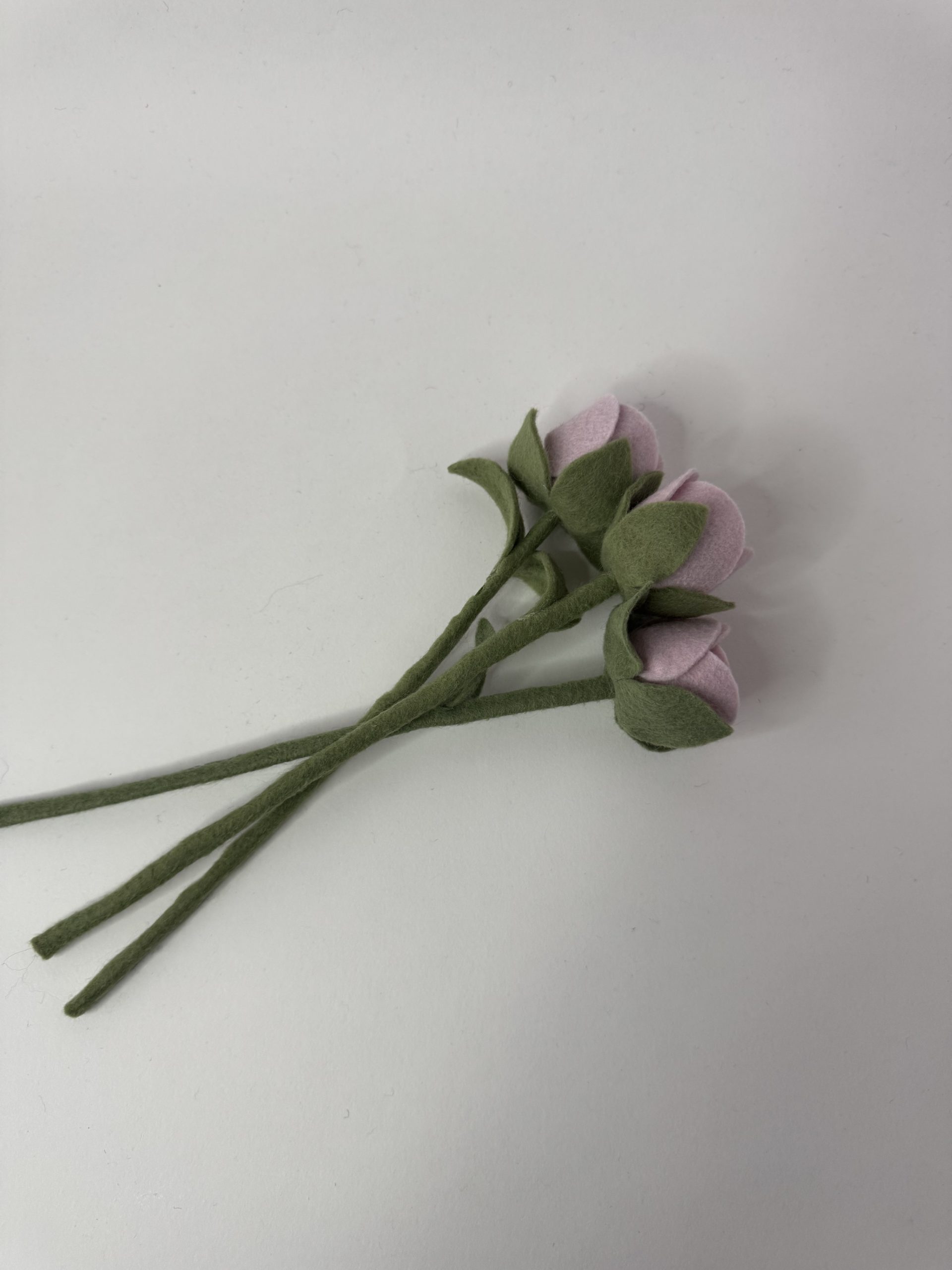 Handmade Felt Rose - 8 colours - Image 31