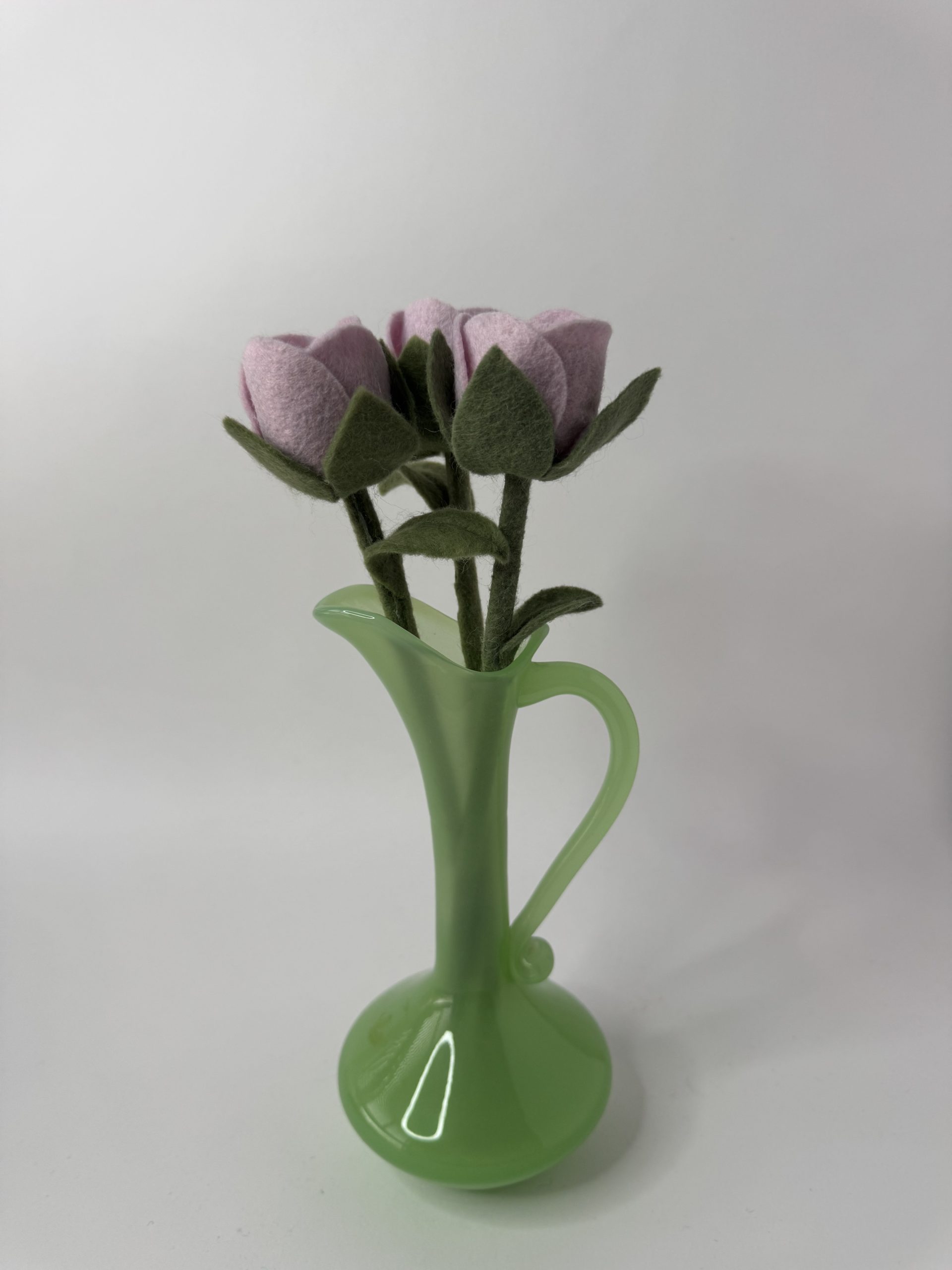 Handmade Felt Rose - 8 colours - Image 33