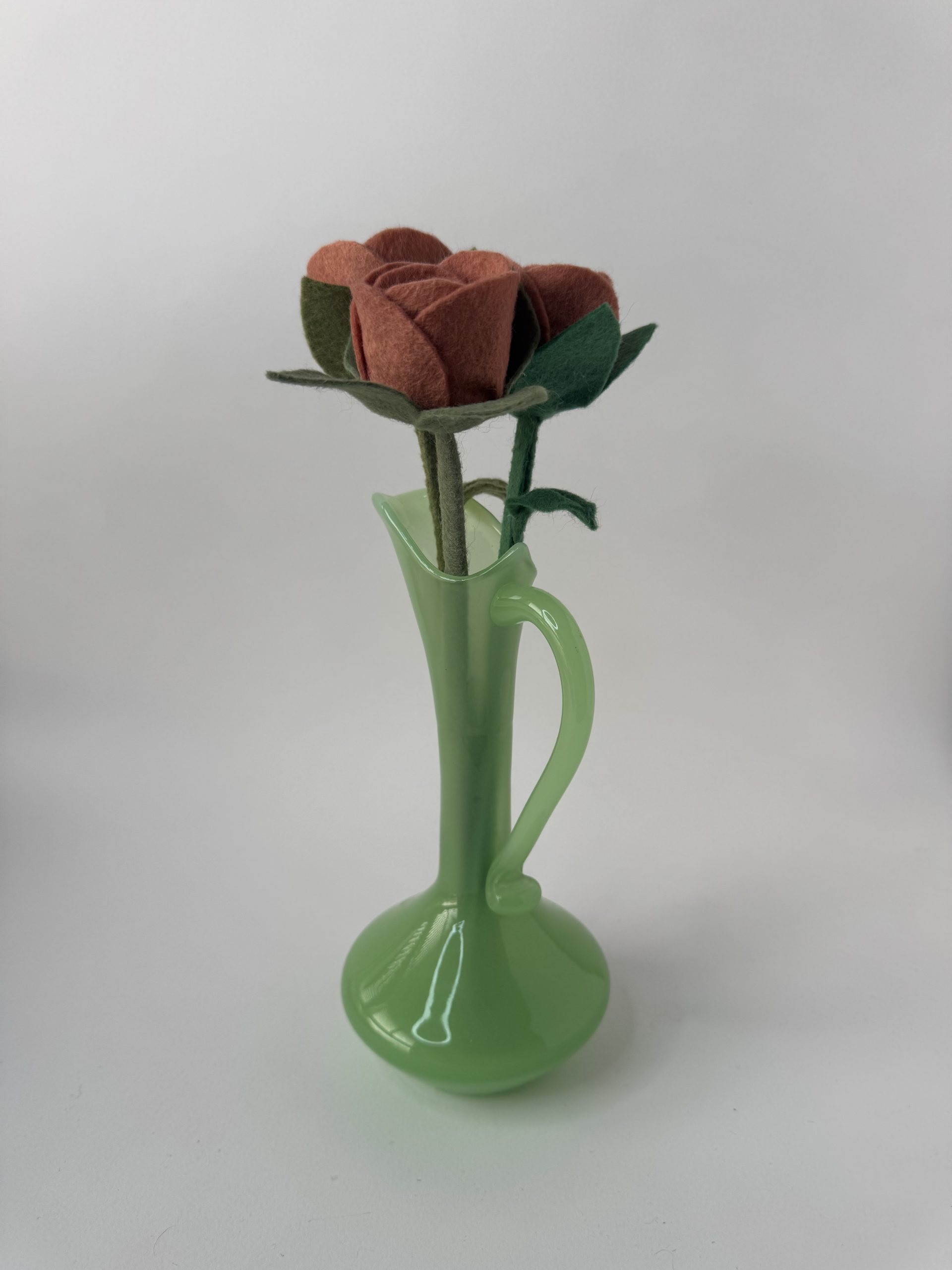 Handmade Felt Rose - 8 colours - Image 51