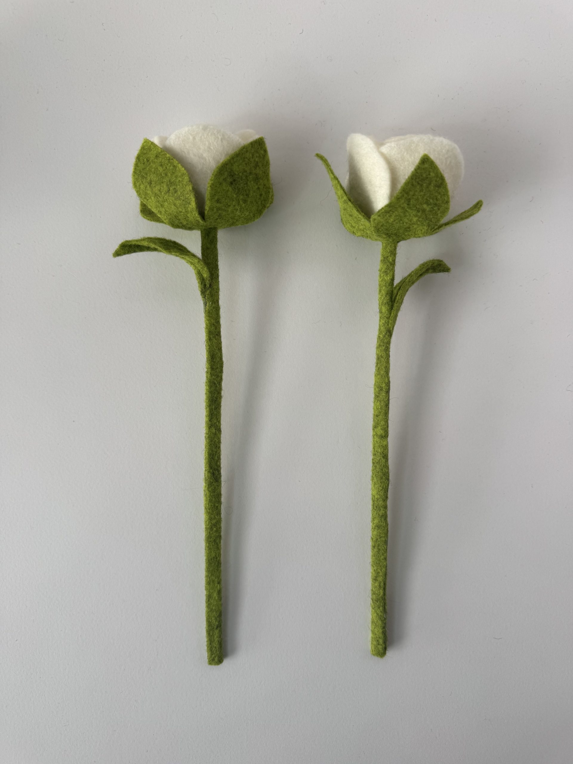 Handmade Felt Rose - 8 colours - Image 36