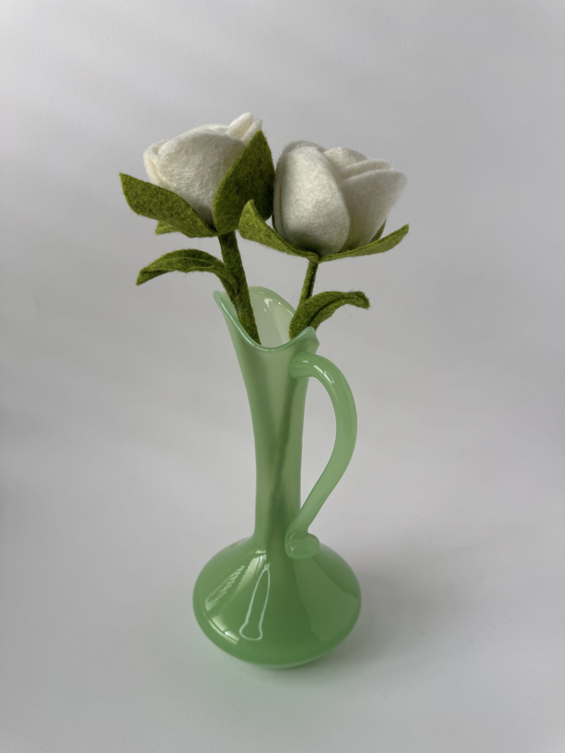 Handmade Felt Rose - 8 colours - Image 39