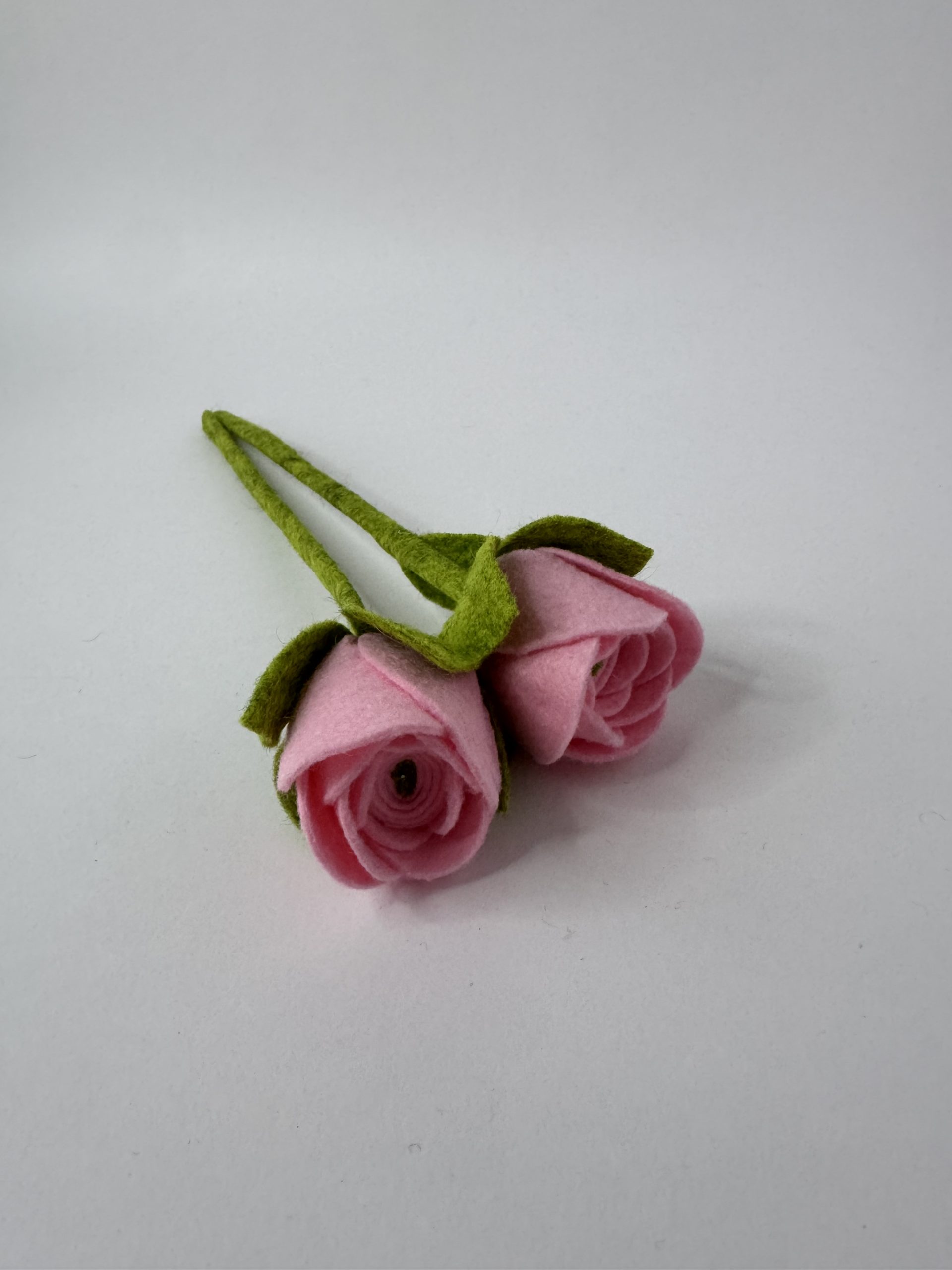Handmade Felt Rose - 8 colours - Image 17
