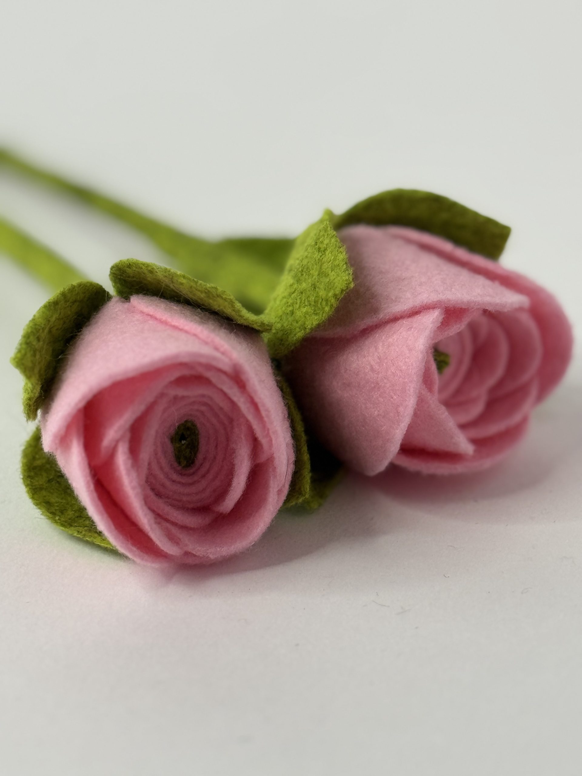 Handmade Felt Rose - 8 colours - Image 18