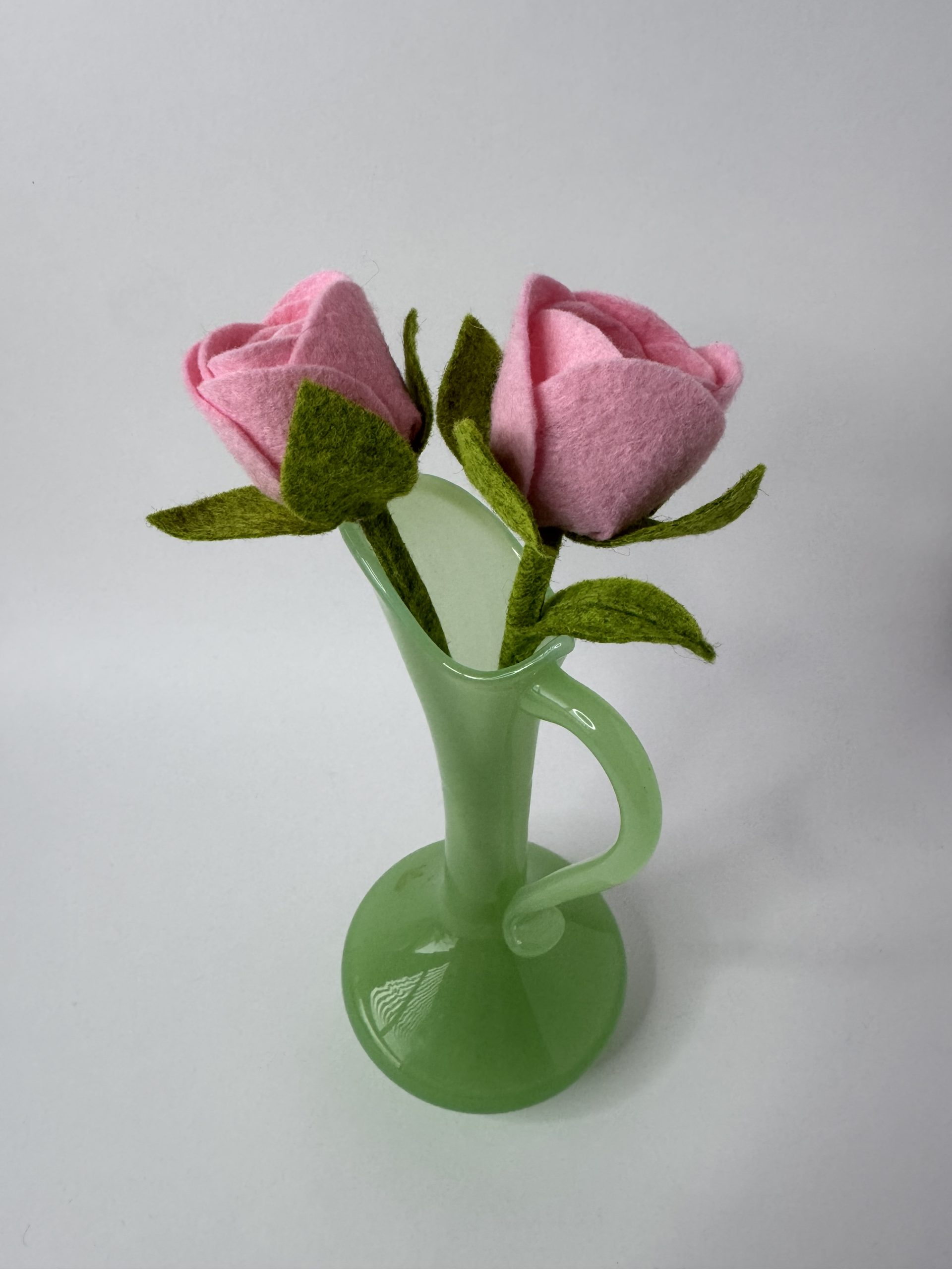 Handmade Felt Rose - 8 colours - Image 20
