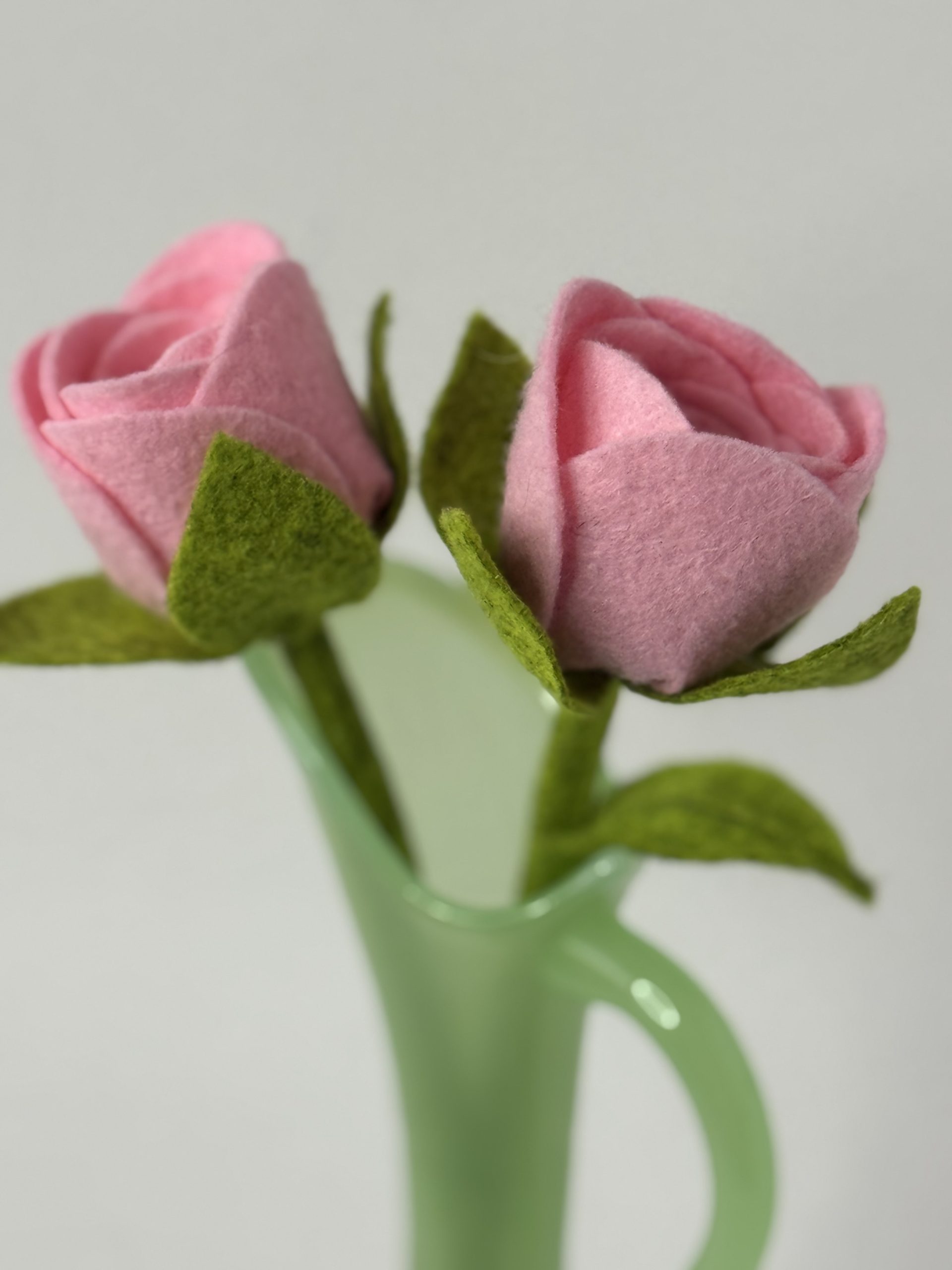 Handmade Felt Rose - 8 colours - Image 21